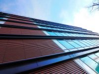 OREGON PARK ansambu ce contine fatade  ventilate si pereti cortina