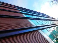 OREGON PARK ansambu ce contine fatade  ventilate si pereti cortina
